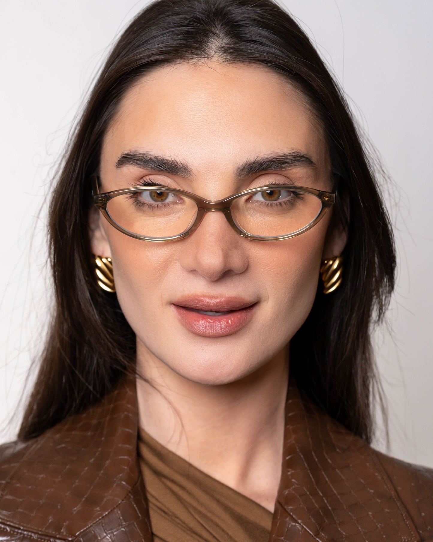 Perspective — Olive Blue Light Glasses